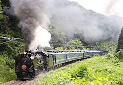 蒸気機関車イメージ画像