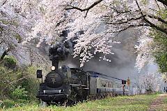 蒸気機関車イメージ画像