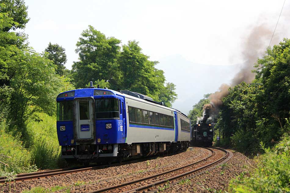 函館本線 大沼の写真