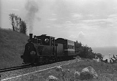 小型蒸気機関車の画像