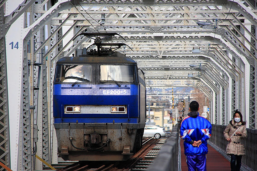 ディーゼル機関車の写真