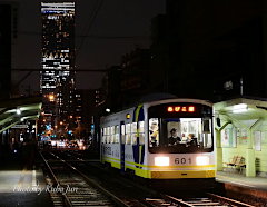 路面電車の画像