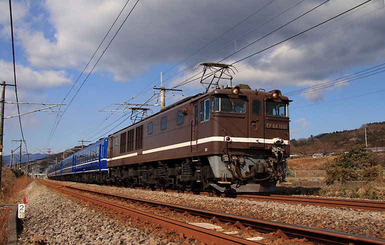 電気機関車の写真