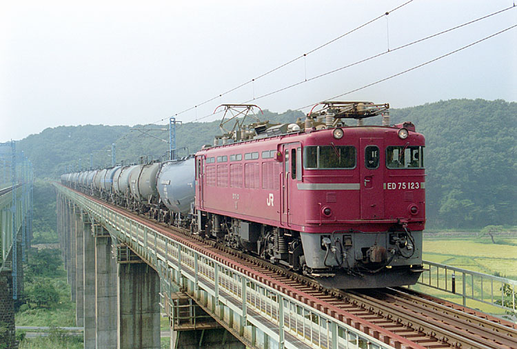 電気機関車の写真